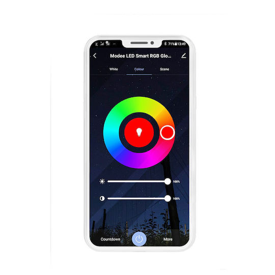 Modee Lighting Smart LED Bulb 4.9W for Socket E14 RGB 470lm