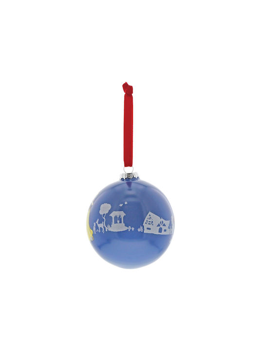 Enesco Weihnachtshänger Kugel Ornament Blau