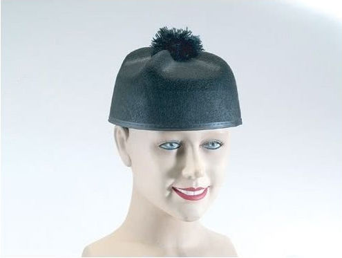 Carnival Hat Black 6pcs 71384