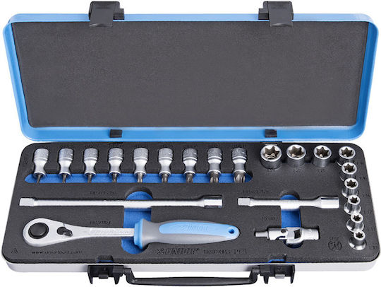 Unior 190BITX1P22 Καστάνια με Καρυδάκια 1\2" 22τμχ