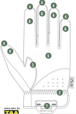 Mechanix Wear Fastfit Coyote L Faux Leather Safety Gloves 0.6mm Beige FFTAB-72-010