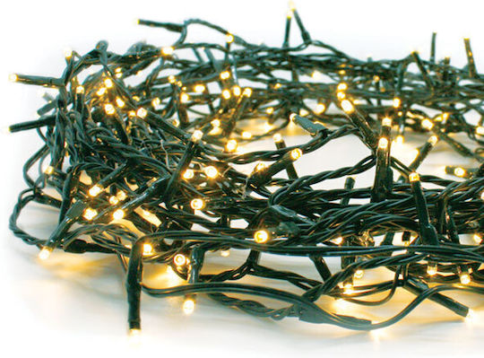 1500 Lights LED 75m. Warm White in String 1pcs