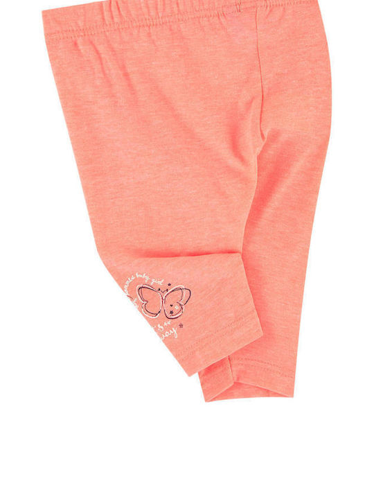 3 Pommes Leggings pentru Copii Capri Orange