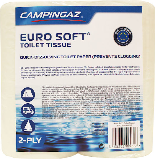 Campingaz Аксесоари за Санитарен Фаянс за Къмпинг 4 Бройки