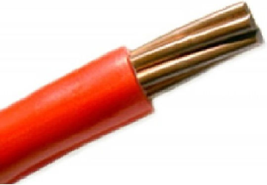 Nexans Καλώδιο Ρεύματος τύπου NYA με Διατομή 1x6mm² σε Κίτρινο Χρώμα 1m