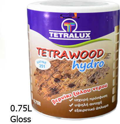 Tetralux Tetrawood Hydro Wasser Wasser Farblos Glanz 750ml