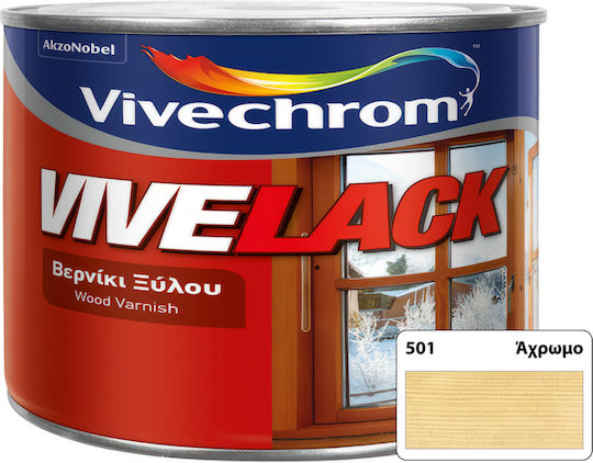 Vivechrom Vivelack Βερνίκι Επιφάνειας Διαλύτου 501 Άχρωμο Γυαλιστερό 200ml