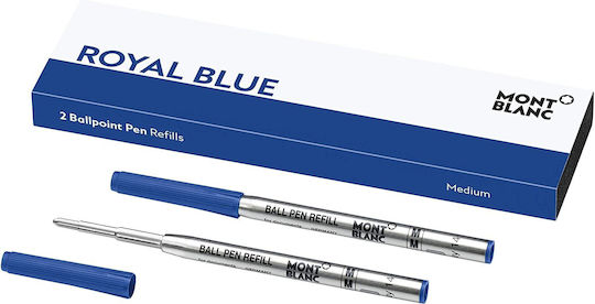 MontBlanc Capless System Replacement Ink for Pen Medium Royal Blue