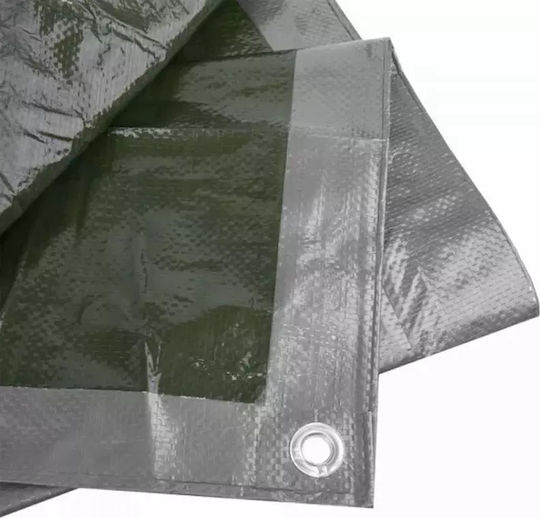 Bradas Waterproof Tarpaulin 120gr/m² 3x5m. Light Type Silver
