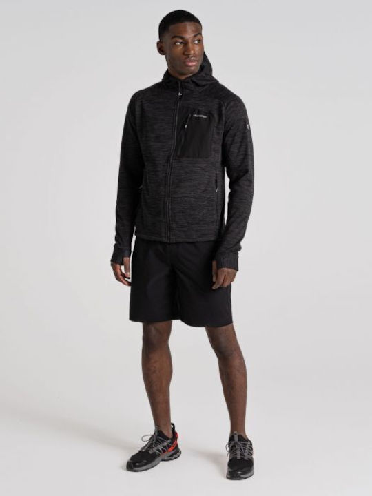 Craghoppers Tarbert Jagdjacke Vlies Schwarz