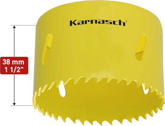 Karnasch Diamond Hole Saw Karnasch Metal Hole Saw HSSE CO 8% 30mm HSS for Metal and Plastic