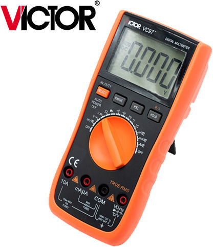 Victor-Multimeter Ψηφιακό Πολύμετρο True RMS με Μέτρηση AC / DC / Αντίστασης / Χωρητικότητας / Θερμοκρασίας VC 97