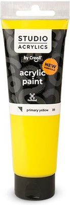 Creall Studio Acrylics Set Culori Acrilice Pictură în culoarea Galben Galben primar 06 120ml 1buc