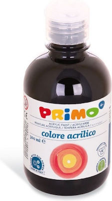 Primo Acrilico Acrylic Paint Set in Black color Black 300ml 1pcs 400TA300800