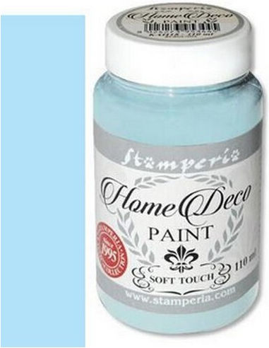 Stamperia Home Deco Paint Χρώμα Κιμωλίας Sky Blue 110ml KAH20