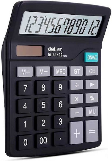 Kenko KK-837B Αριθμομηχανή Τσέπης σε Μαύρο Χρώμα