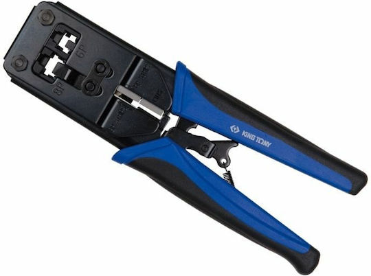 King Tony Crimping Press RJ45 with Cable Cutter (Length 203mm)