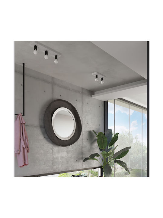 Sollux Double Spot with Socket E27 in Gray Color