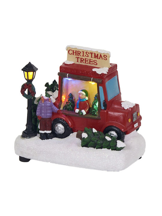 TnS Illuminated Christmas Figure Car Height 14.5cm