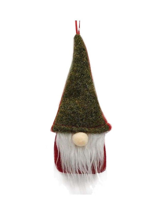Artezan Christmas Fabric Figure Dwarf Green Height 16cm