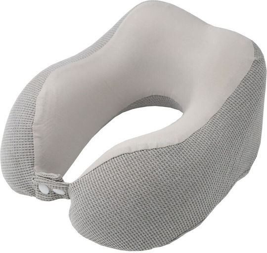 Travel Pillow Memory Foam Light Blue
