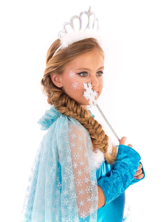 Costum de Carnaval pentru Copii Prințesă de Gheață