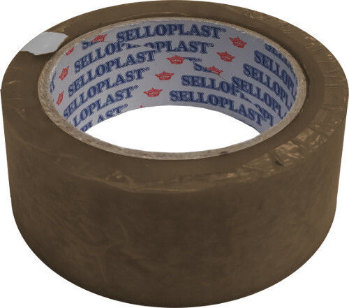 Selloplast Noisy Packaging Film 48mm x 60m Brown Brown