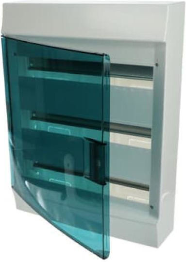 Abb Mistral Fuse Box Wall Mounted, 3 Rows P382xH507xD120mm
