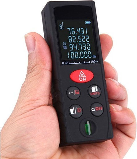 Laser Distance Meter KXL-D100 with Range up to 100m