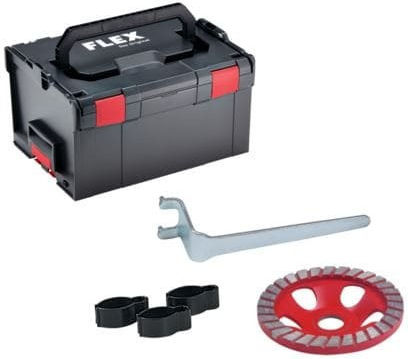 Flex Concrete Power Disc Sanders 1600W LD 16-8 125 R Kit Turbo-Jet II
