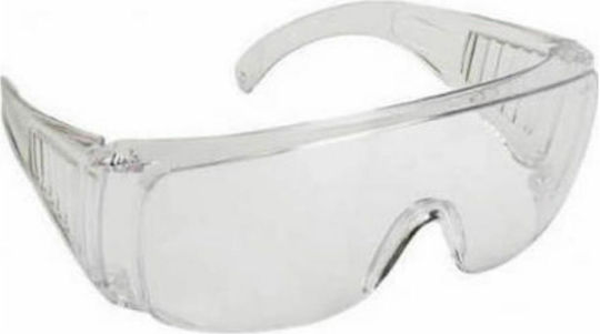 Pasco Safety Glasses for Protection with Transparent Lenses 1pcs