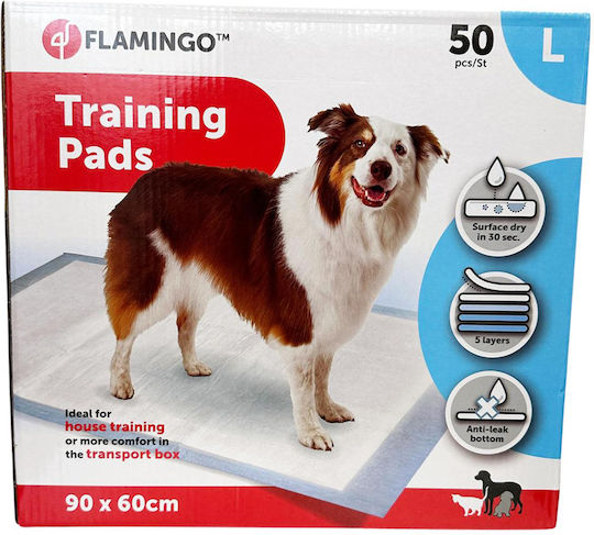 Flamingo Подова Пелена За Куче 90x60см 50бр