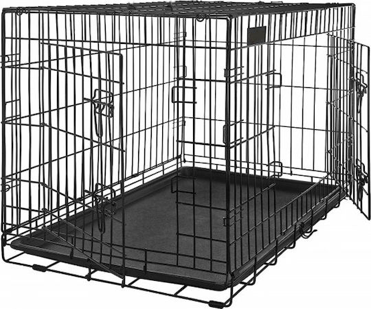 Pupcorn Dog Wire Crate 92.5x57.5x64cm