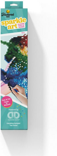 Diamond Dotz Galaxy Unicorn Pânză Diamond Painting Kit 20.32x20.32cm 50484