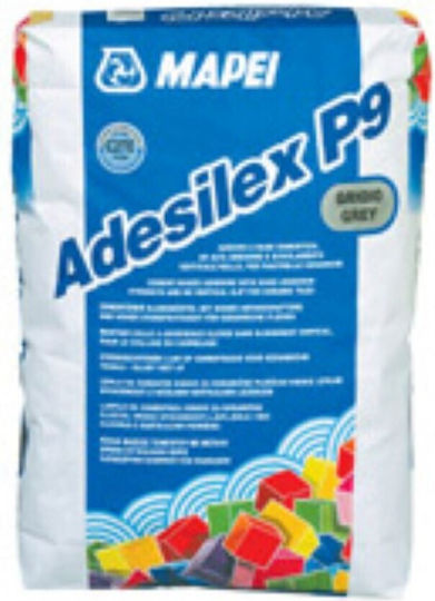 Mapei Adesilex P9 Клей Плочки Бял 25кг