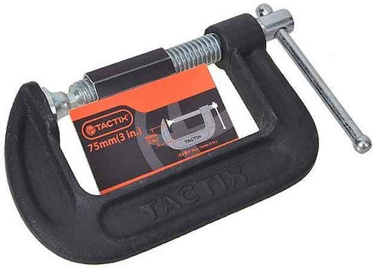 Tactix 215007 Clamp Type "C" Maximum Opening 125mm