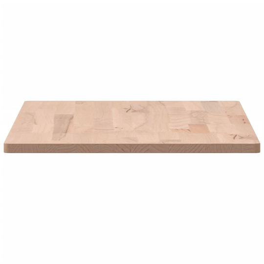 vidaXL Holz Waschtisch ohne Waschbecken L100xB50xH2cm Beech