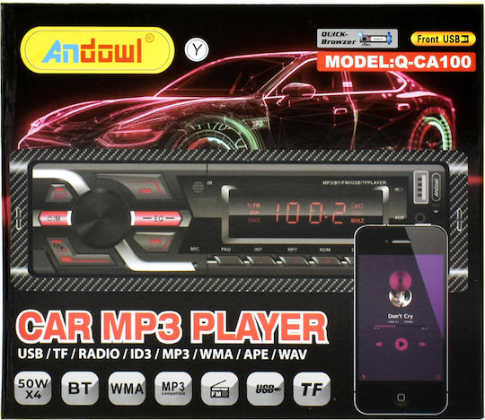 Andowl Qca100 Auto-Audiosysteme (1 DIN) Bluetooth USB