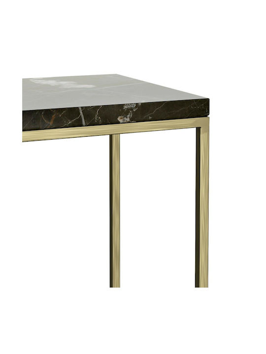 Mahaut Конзолна маса Метална с Мраморно Покритие Marble Д100xШ23xВ75.5cm