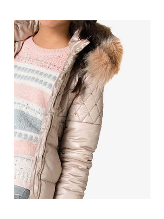 Mayoral Kids Casual Jacket with Hood BEZ