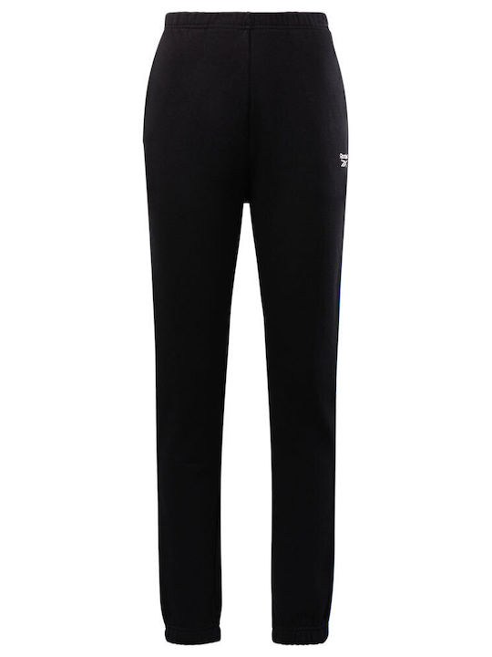 Ψηλόμεσο Παντελόνι Φόρμας Fleece Black
