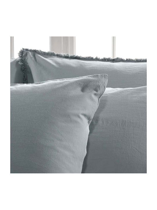 Charisma Σετ Παπλωματοθήκη 260x250cm King Size με 2 Μαξιλαροθήκες Mint Blue