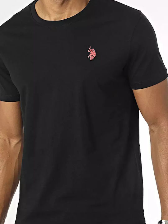 U.S. Polo Assn. Assn Men's Short Sleeve Blouse Polo Black