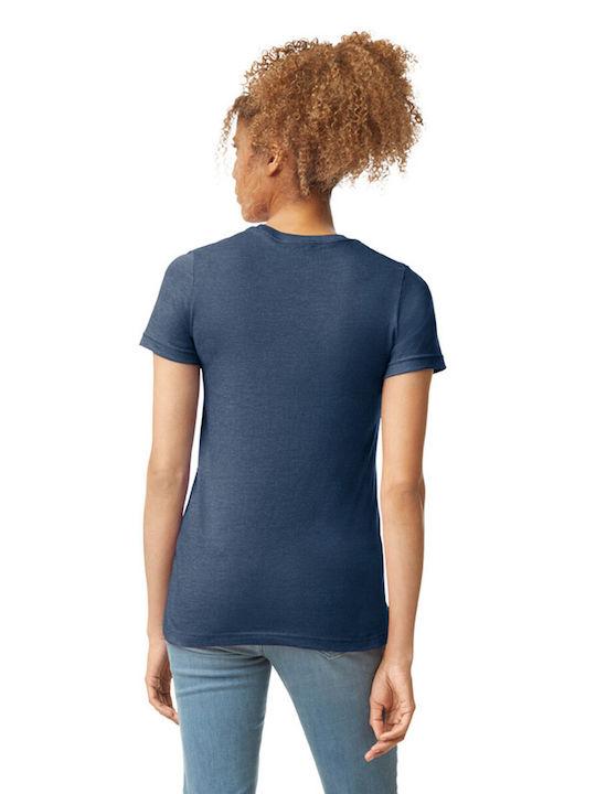 Gildan Women's Short Sleeve Promotional T-Shirt Navy Mist