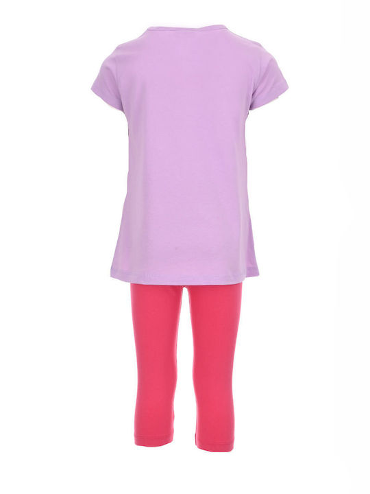 Trax Kids Set with Lilac Leggings 2 Pieces