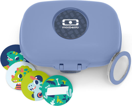 Monbento Plastic Kids' Food Container 0.6lt Blue