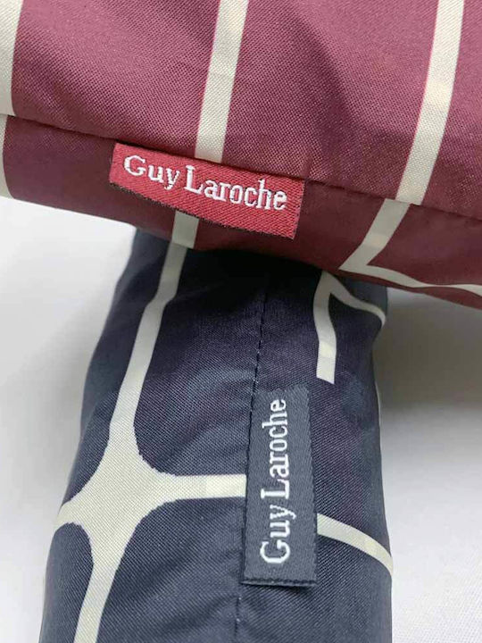 Guy Laroche Ομπρέλα Βροχής Σπαστή Μαύρη