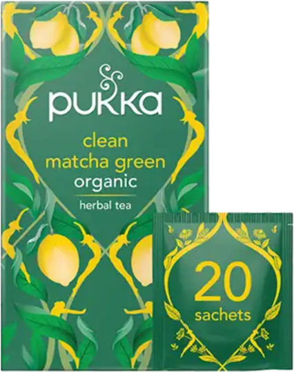 Pukka Matcha Τσάι Clean Green 20 Φακελάκια 30gr