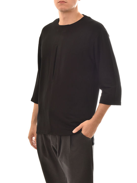 Indeed Men's Short Sleeve Blouse BLACK