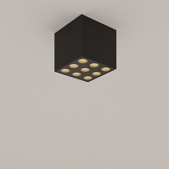 Sollux Monos LED Alb Natural Spot în Culoare Negru